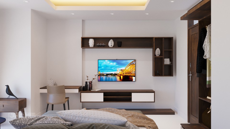 Kệ tivi treo tường