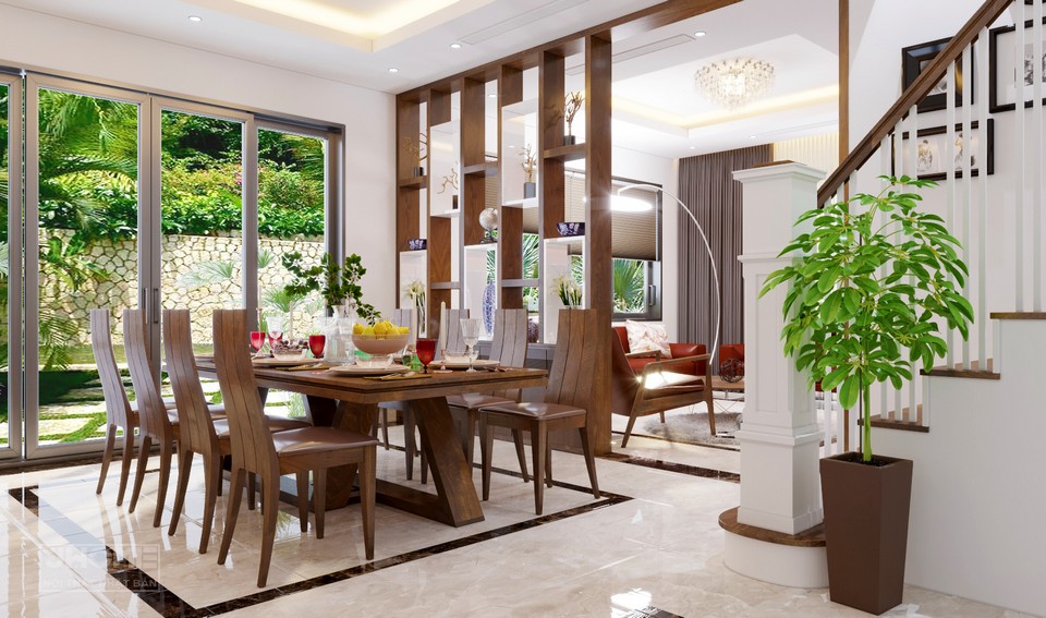 Bàn ăn gỗ óc chó