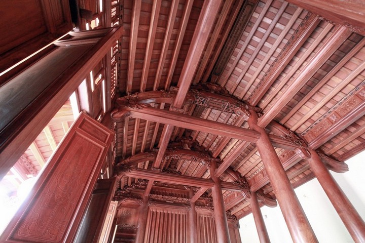 Gỗ lim trong thiết kế nhà gỗ