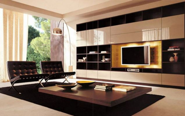 Mẫu phòng khách kết hợp sofa